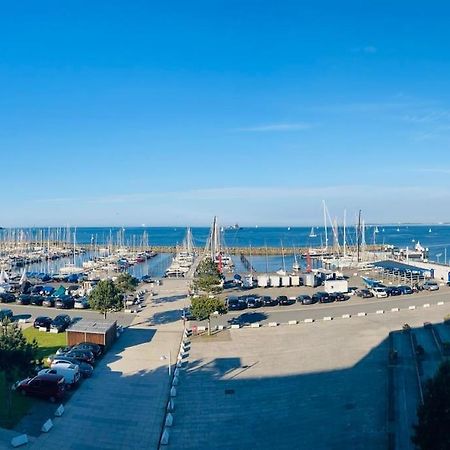 Panoramablick Und Den Strand Direkt Vor Der Tuer Apartman Kiel Kültér fotó